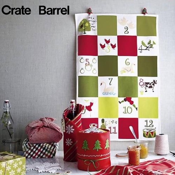 Crate&Barrel Other - Crate & Barrel 12 Days Dish Towel